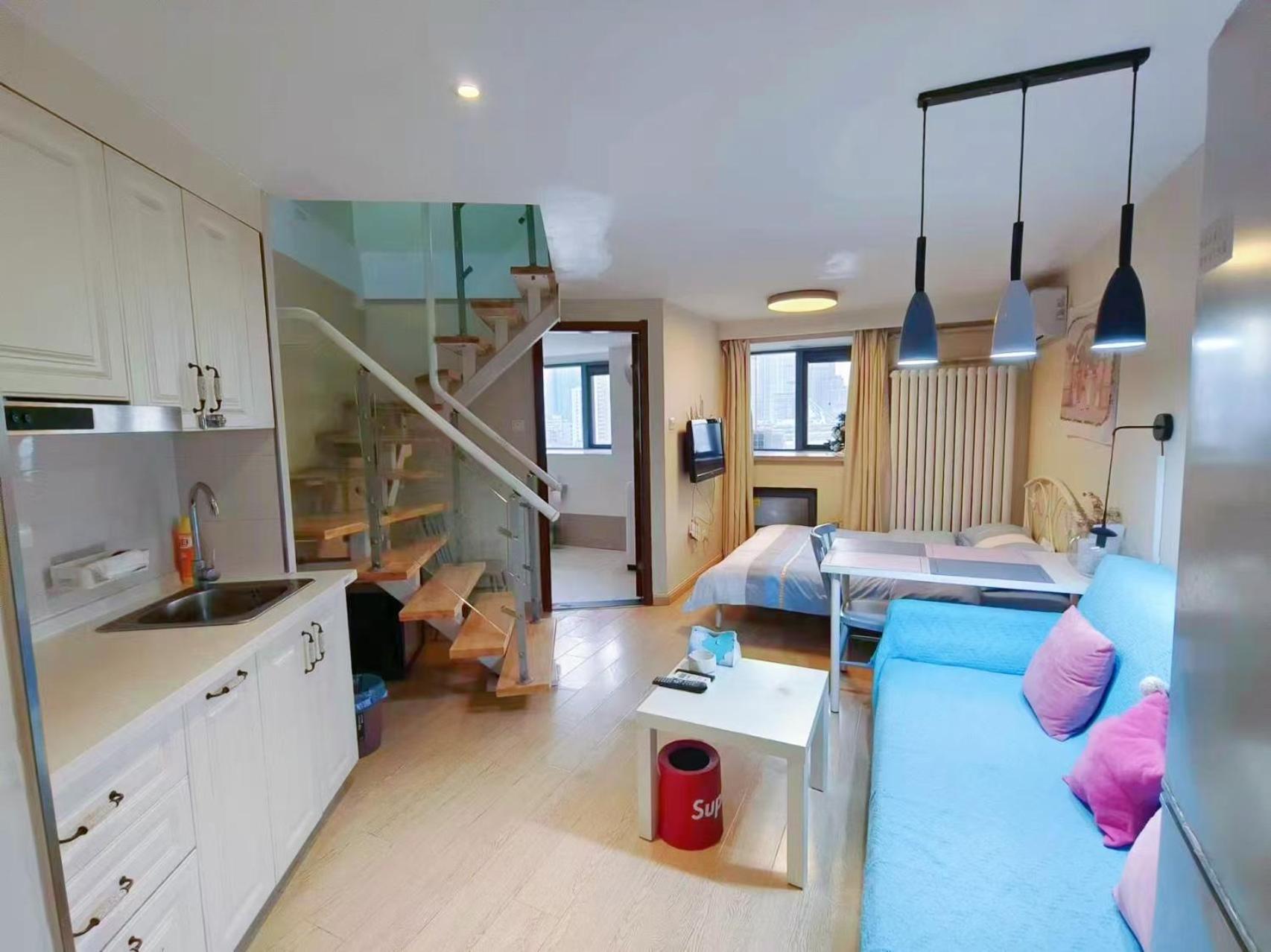 Yu Jing Xuan Boutique Apartment Tianjin Buitenkant foto