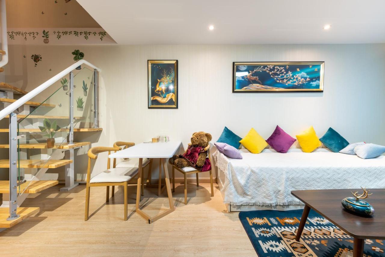Yu Jing Xuan Boutique Apartment Tianjin Buitenkant foto